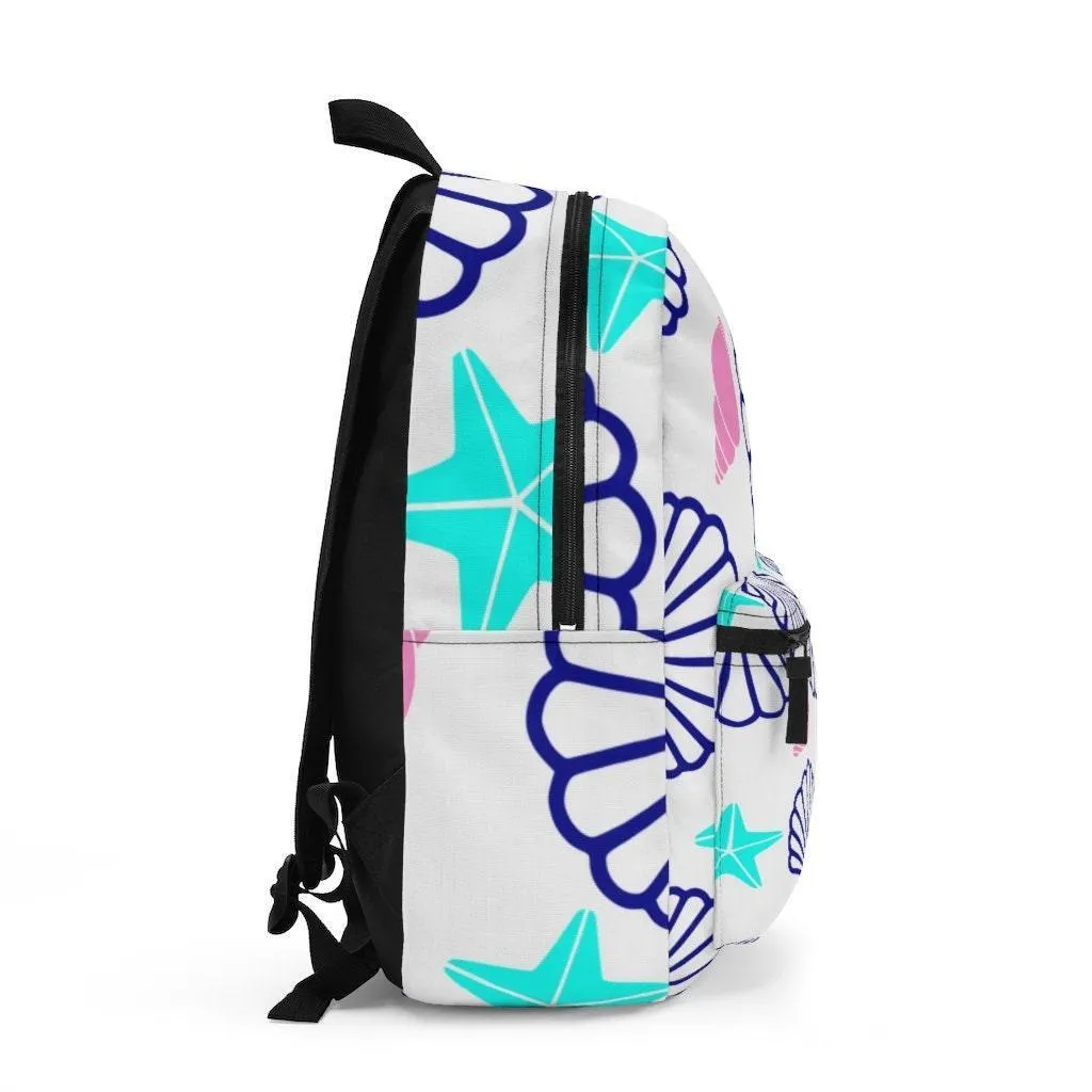 Cute Beach Happy Backpack, College Backpack, Teens Backpack everyday use, Travel Backpack, Weekend bag, Laptop Backpack