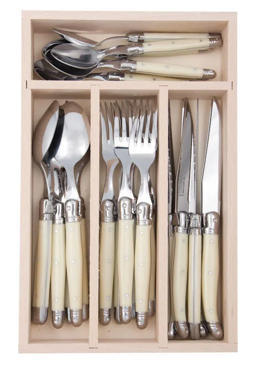 DEBUTANT MIRROR CUTLERY SET 24PCE