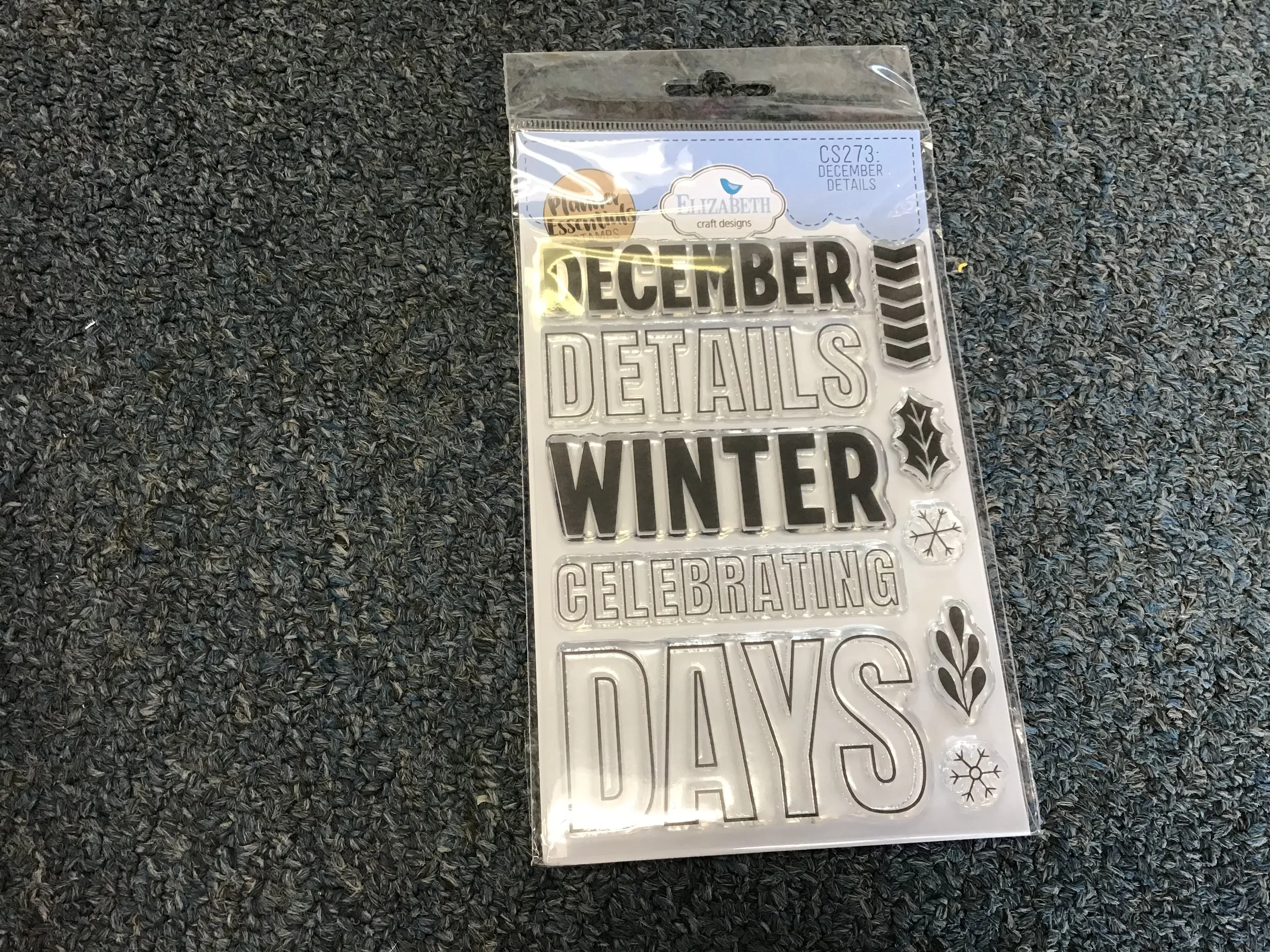 December details stamp   by Elizabeth Crafts