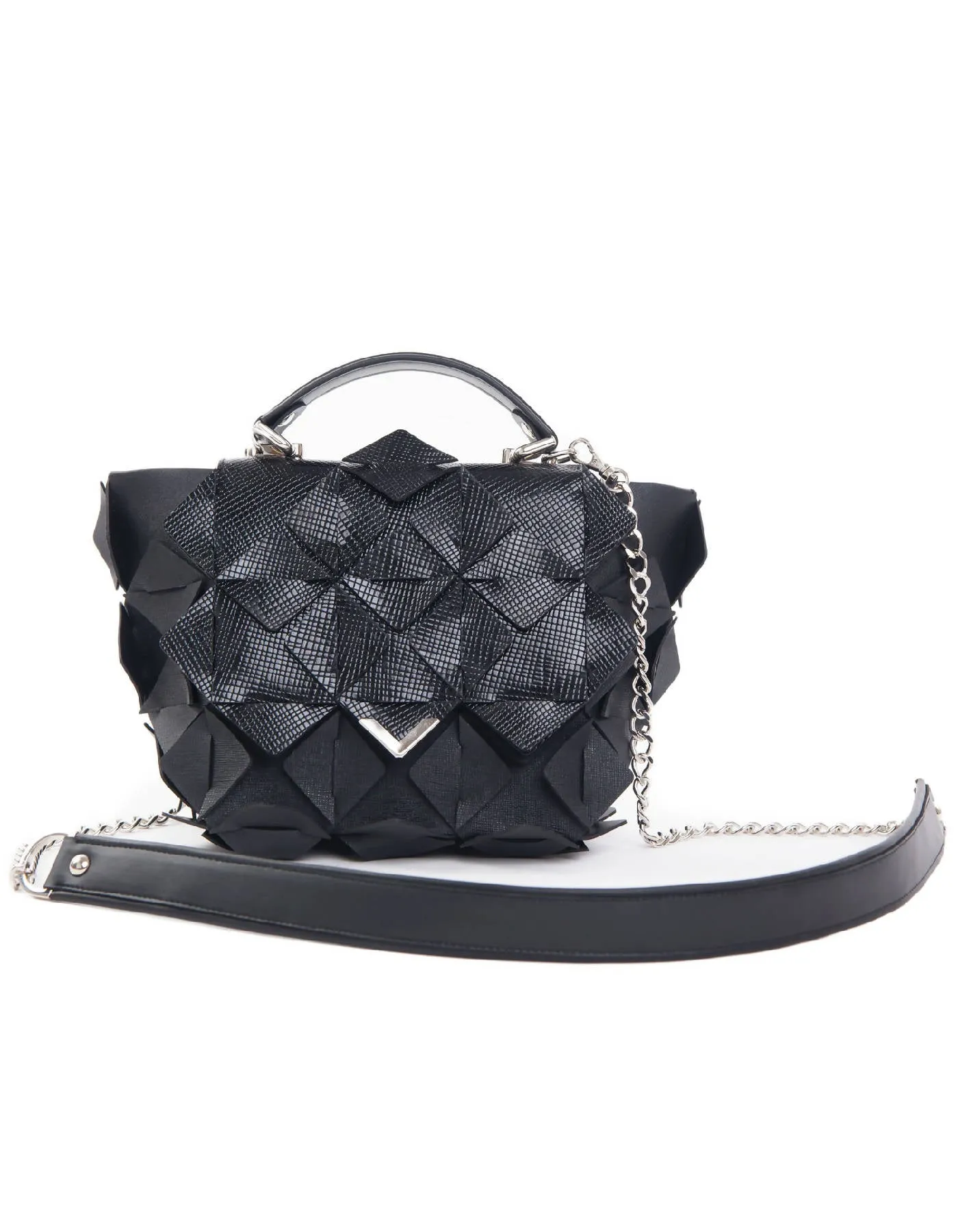 Diamond Bag Crystal Black