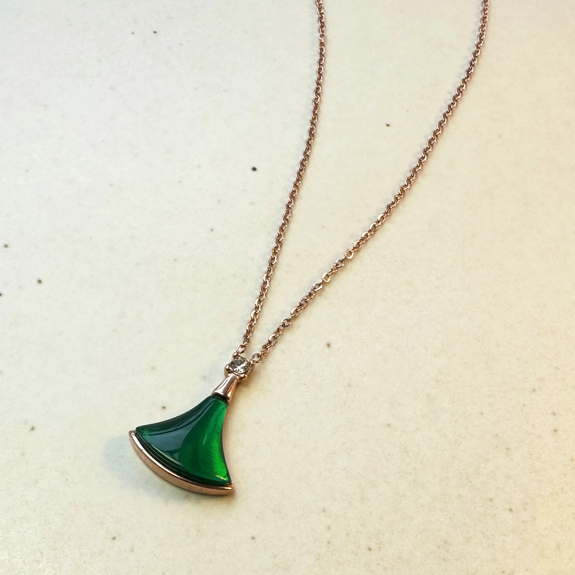 Diva's Dream Necklace in Rose Gold