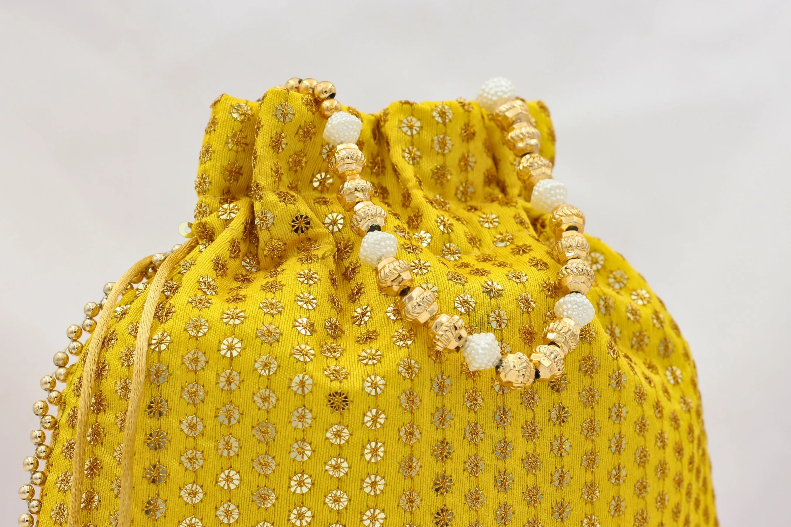 Elegant Embroidered Women's Potlis by JCS Fashions - Perfect Accessory