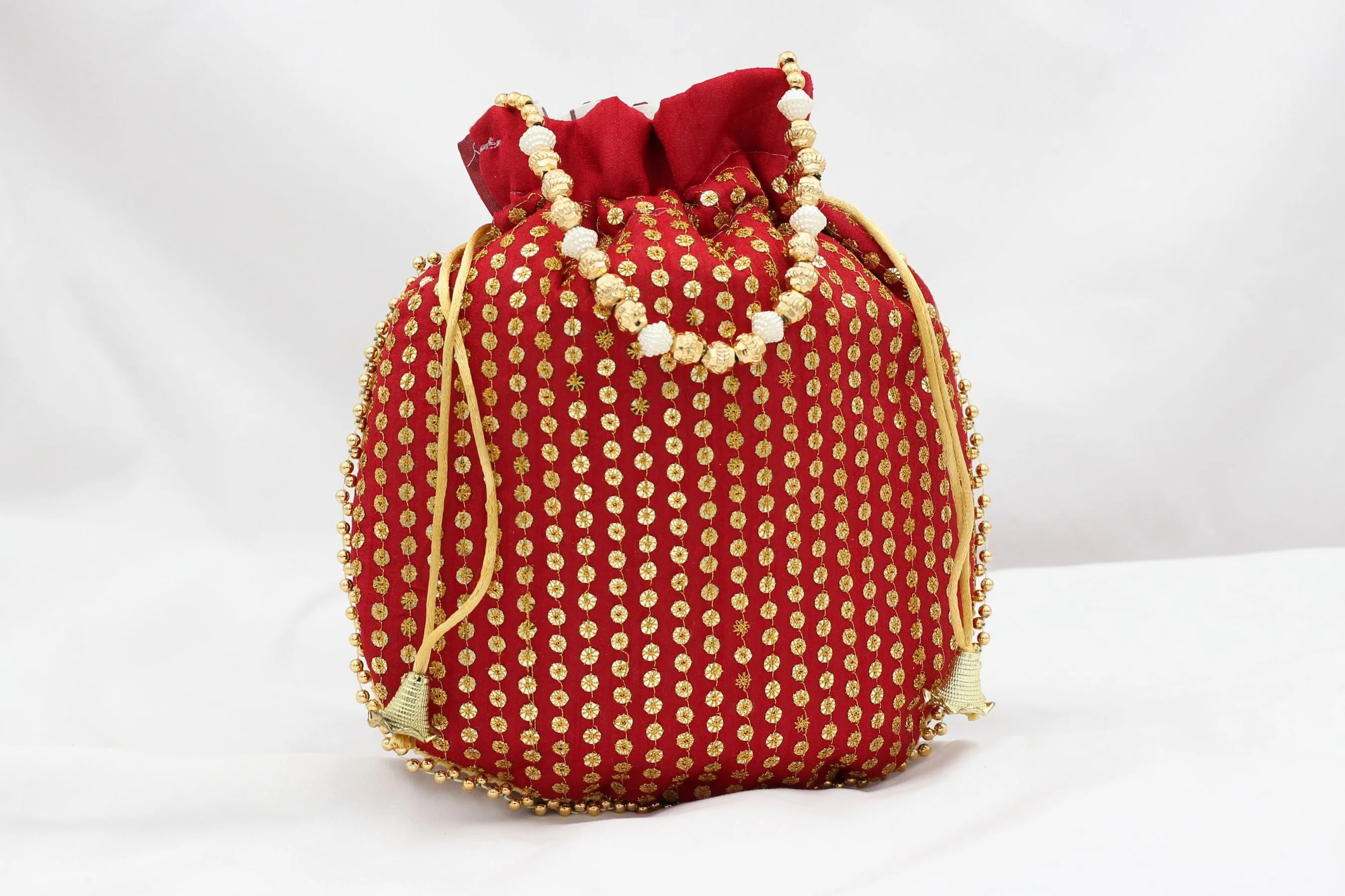 Elegant Embroidered Women's Potlis by JCS Fashions - Perfect Accessory