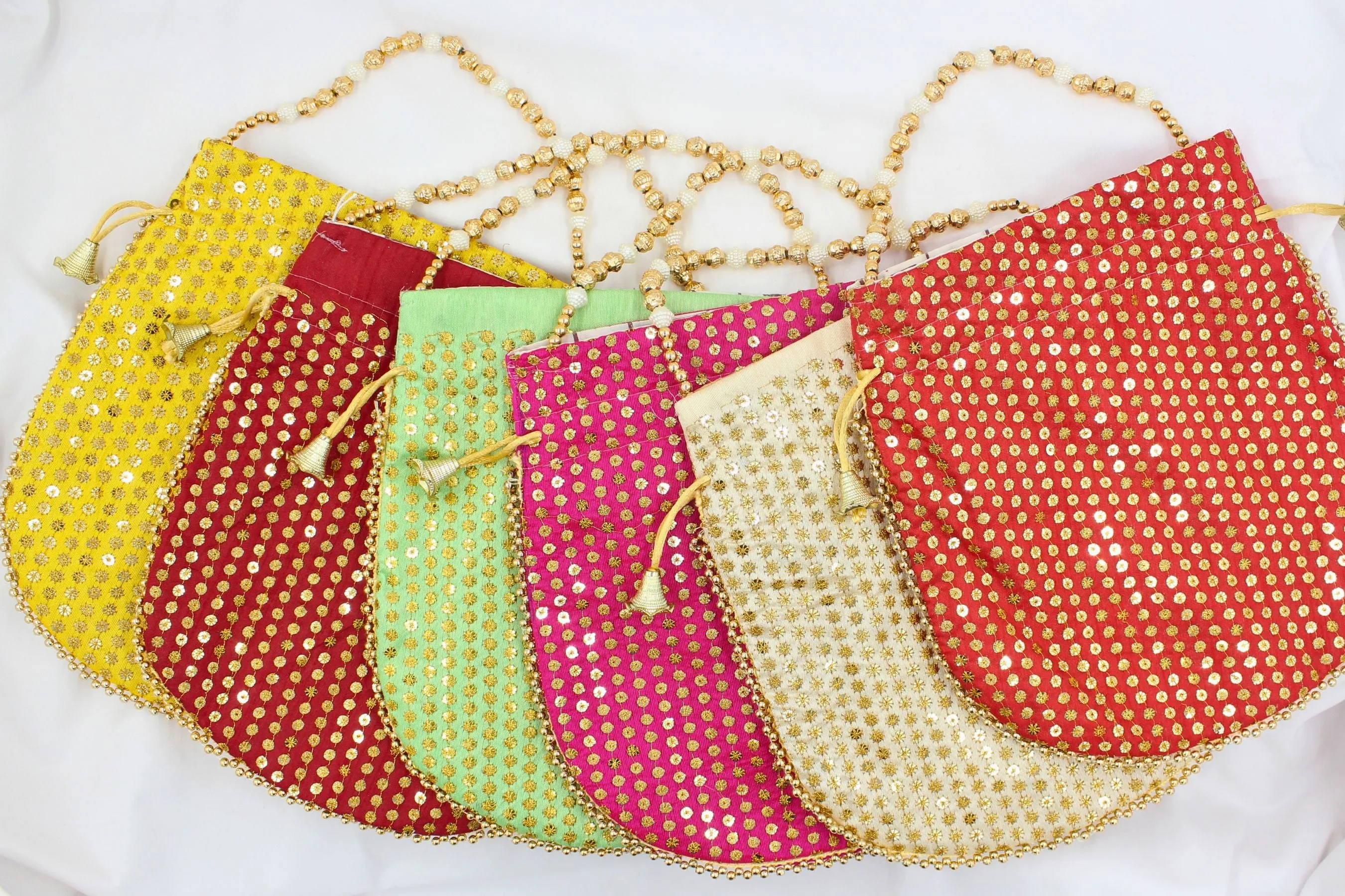 Elegant Embroidered Women's Potlis by JCS Fashions - Perfect Accessory