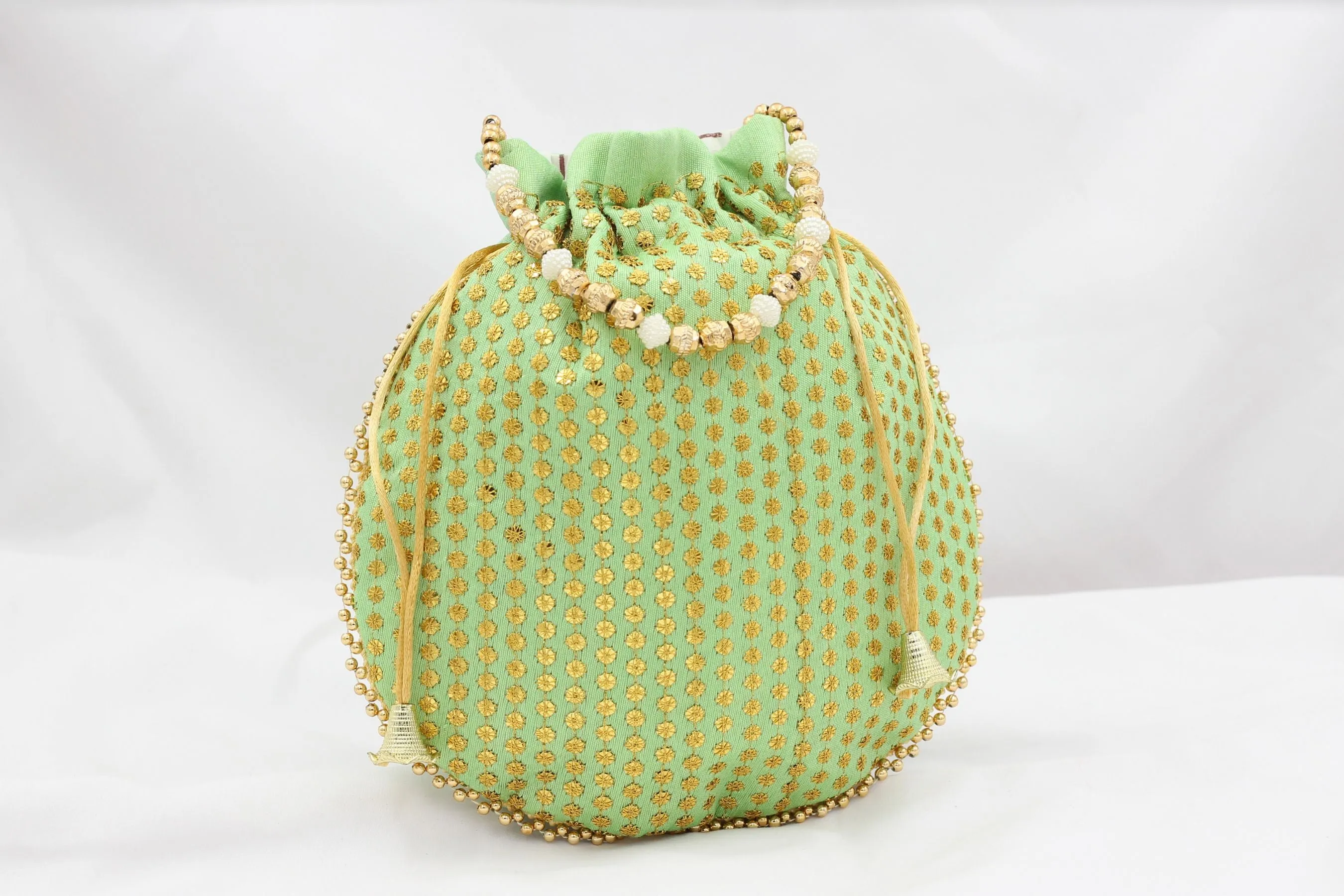 Elegant Embroidered Women's Potlis by JCS Fashions - Perfect Accessory