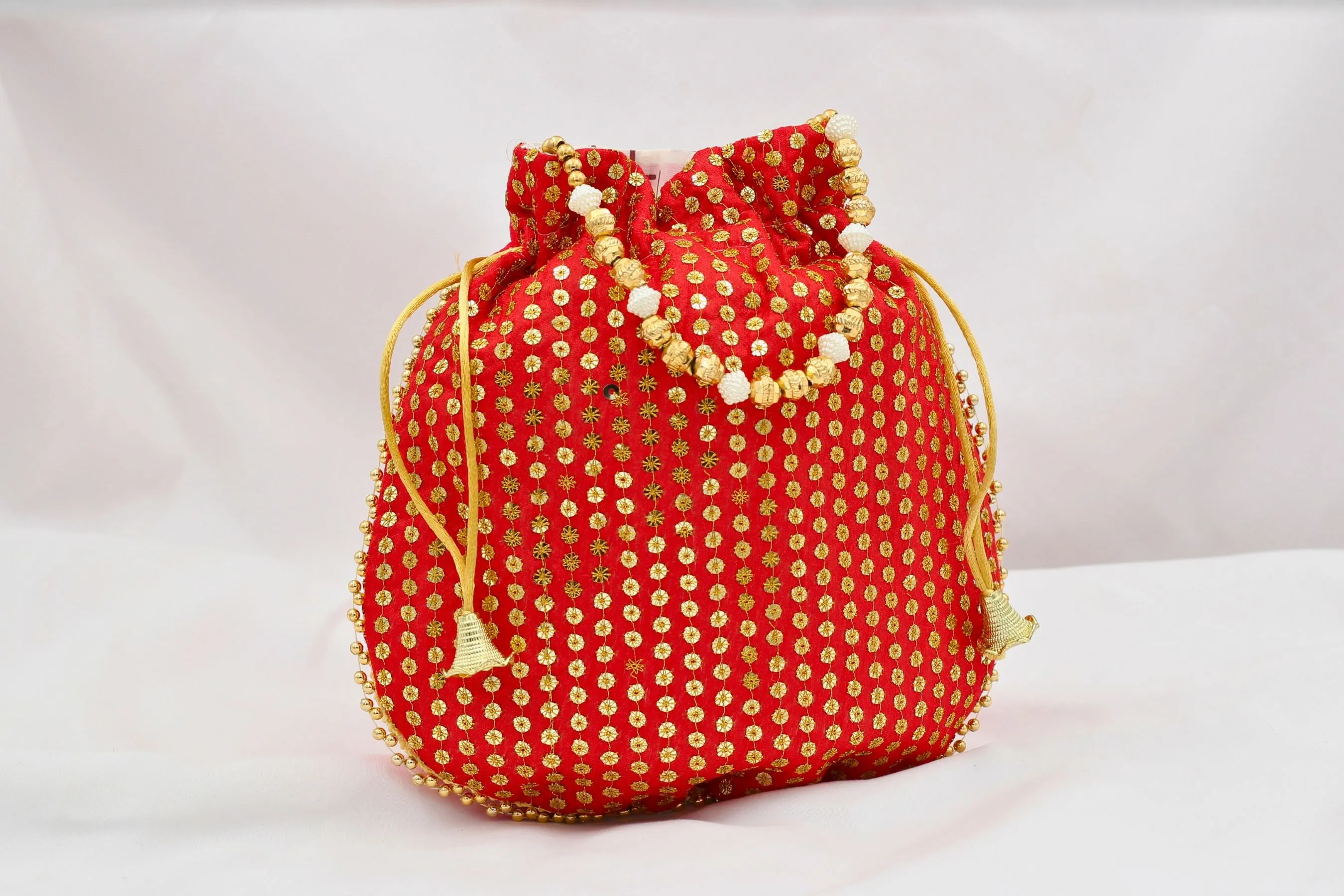 Elegant Embroidered Women's Potlis by JCS Fashions - Perfect Accessory