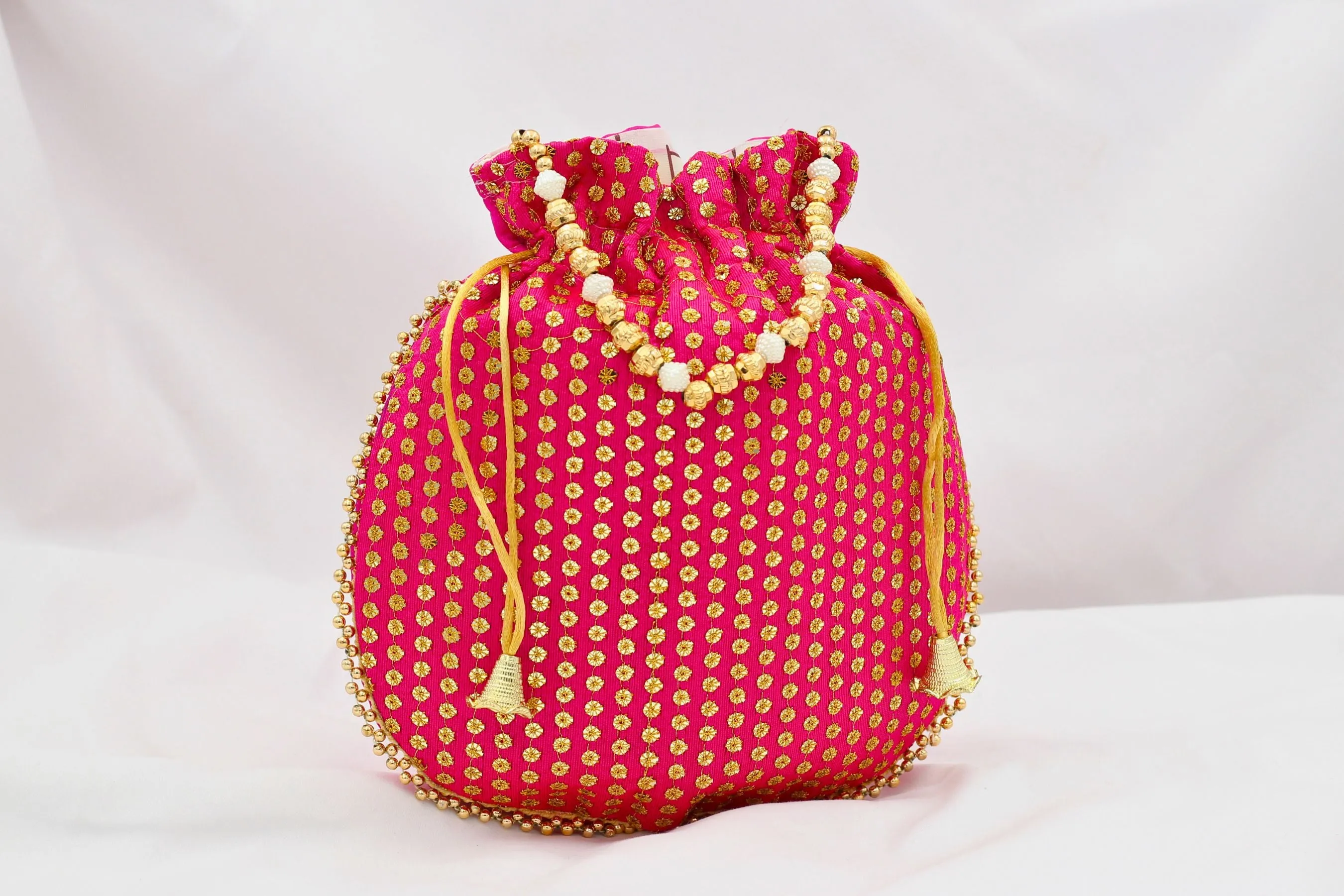 Elegant Embroidered Women's Potlis by JCS Fashions - Perfect Accessory