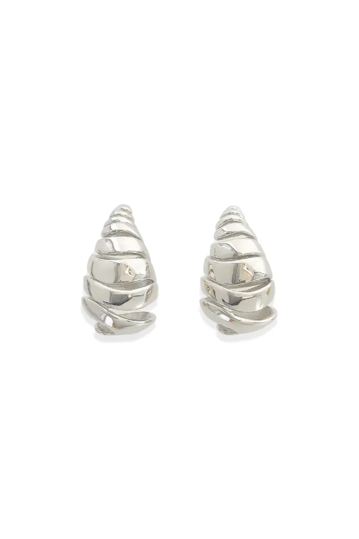 Enamel Swirl Earrings