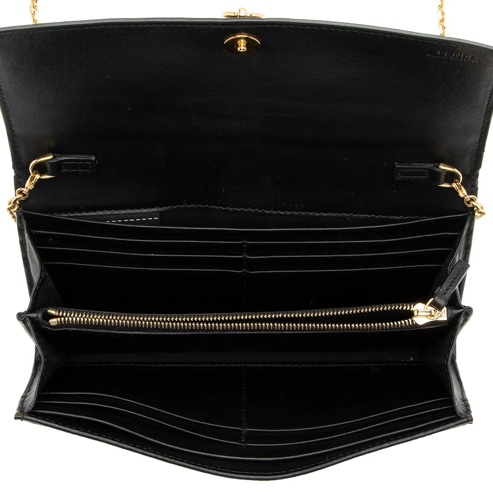 Fendi Leather Dotcom Wallet on Chain Bag (SHF-16298)