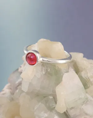 Fire Opal Ring, Size 8, (1pc)