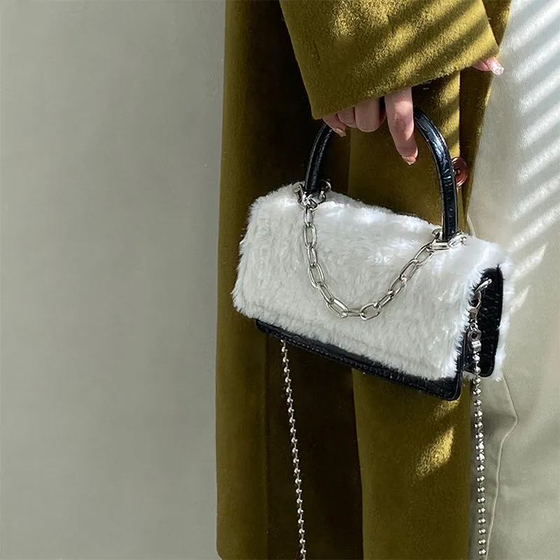 Fluffy Chain Bag