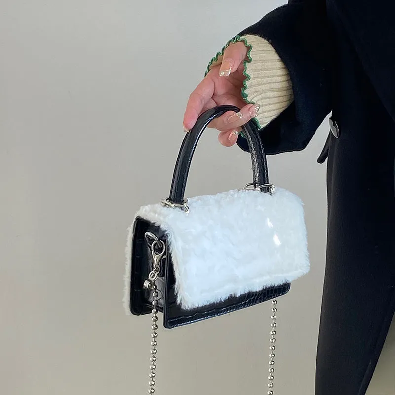 Fluffy Chain Bag