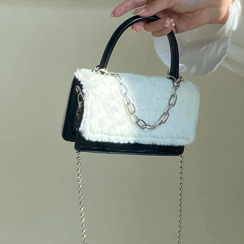 Fluffy Chain Bag