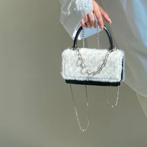 Fluffy Chain Bag