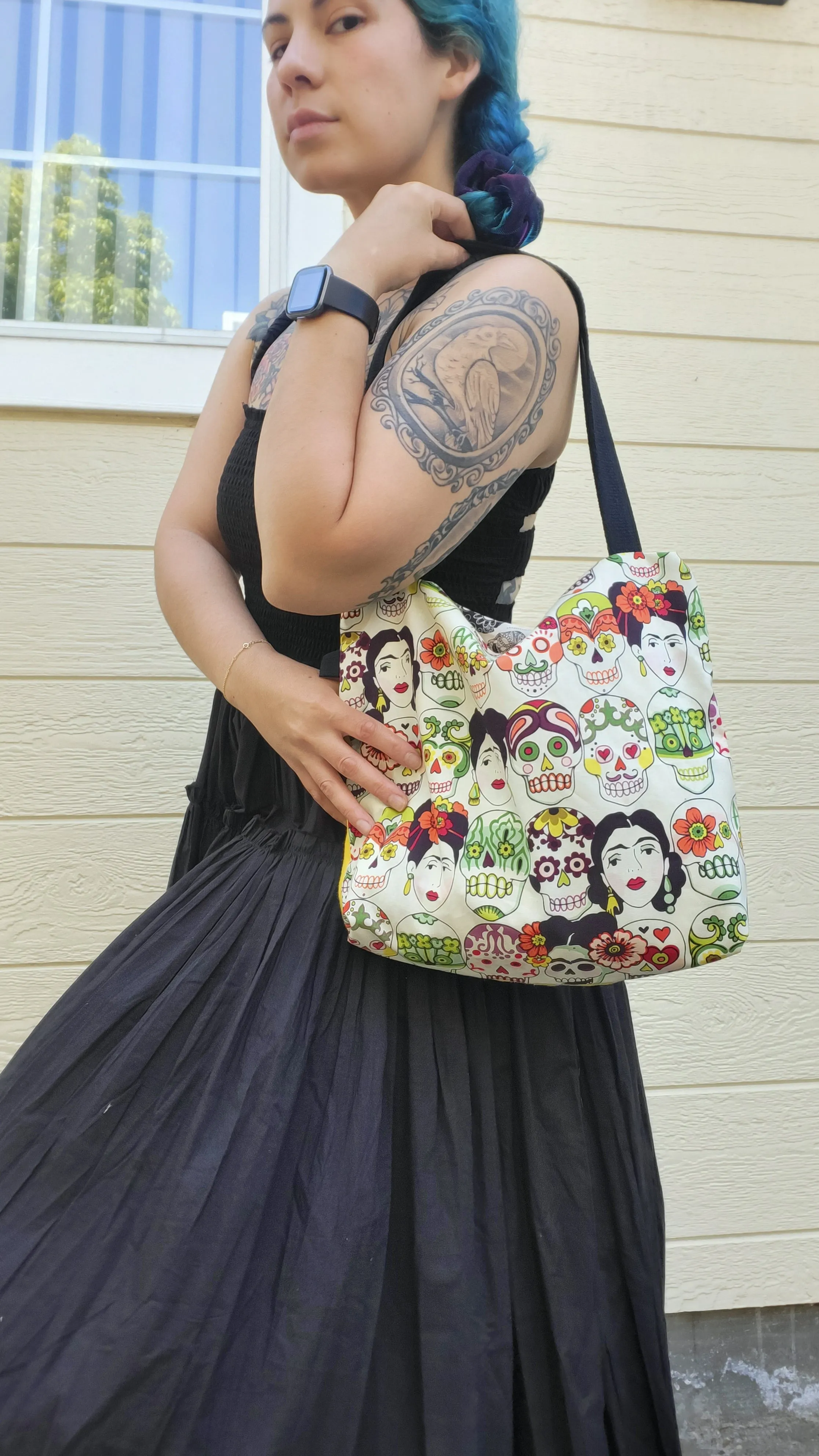 Frida Catrina Tote Bag