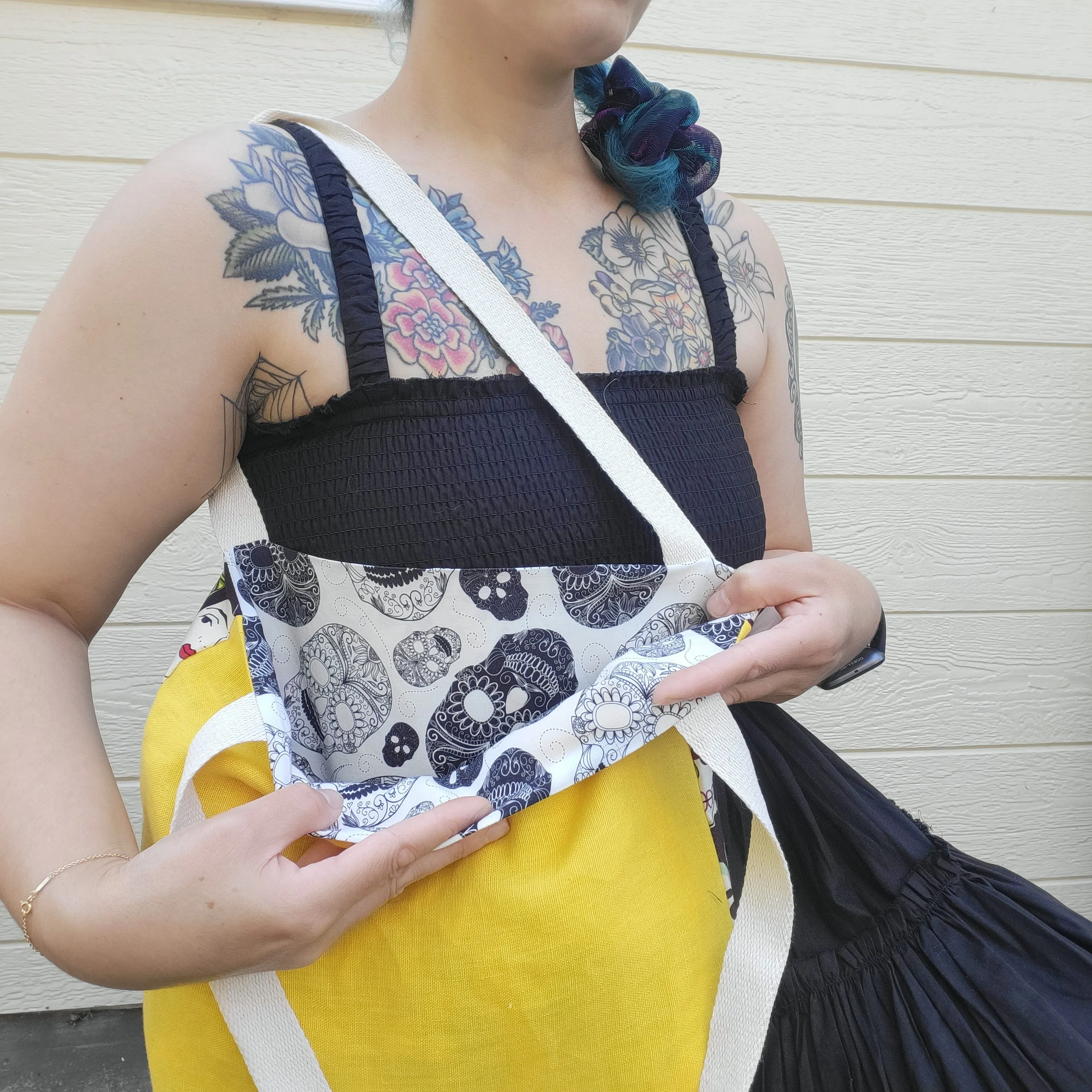 Frida Catrina Tote Bag
