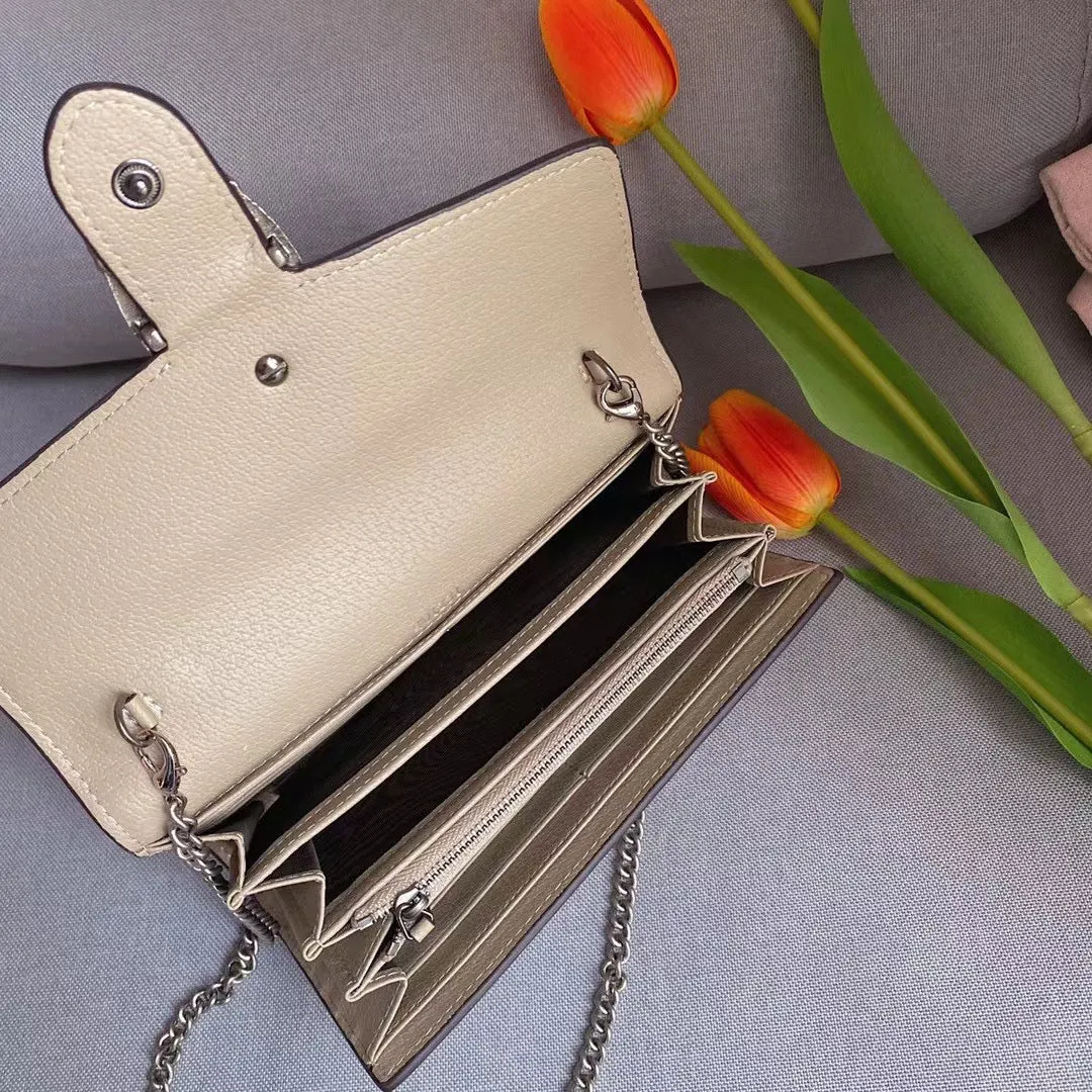 GC506 Dionysus Mini Chain Wallet / 8"W x 5"H x 2.3"D