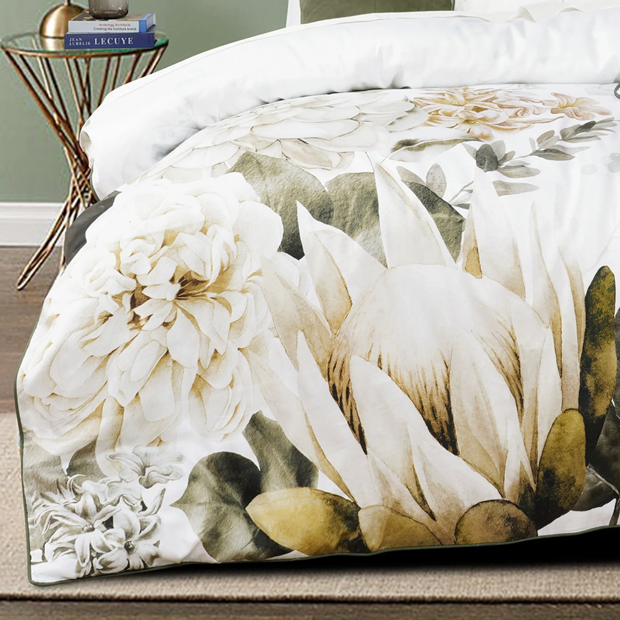 Giselle White Quilt Cover Set By Bianca