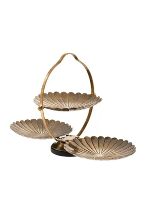 Gold Scalloped Tray | Eichholtz Beatrice