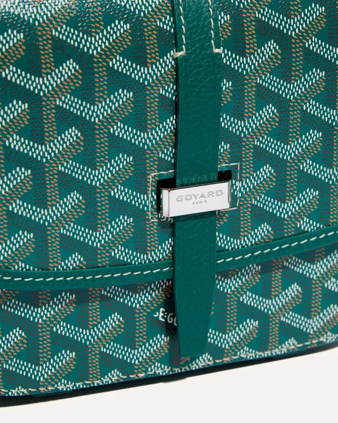 Goyard Goyardine Belvedere Messenger 'Green' Bag