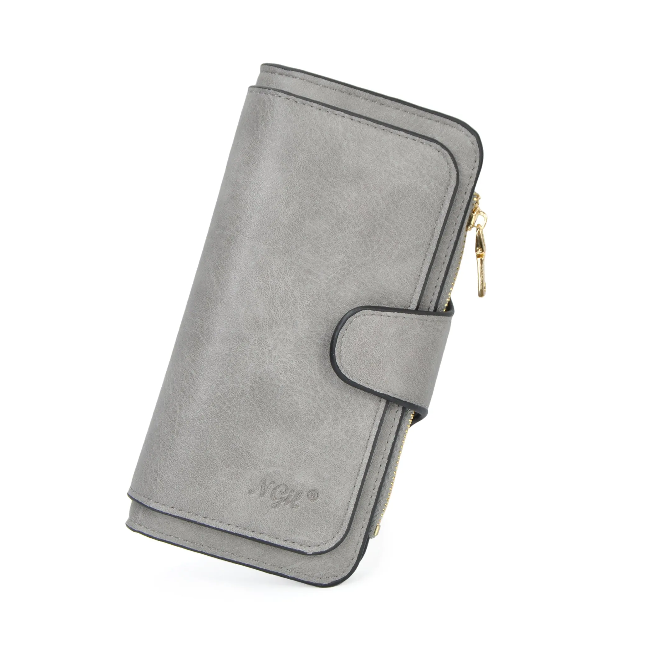 Gray NGIL Trifold Wallet