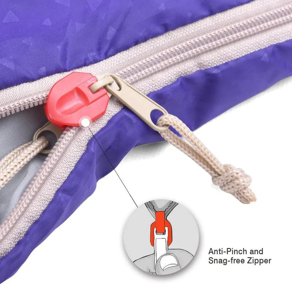 HOLLEGEND Envelope Lightweight Portable Sleeping Bag