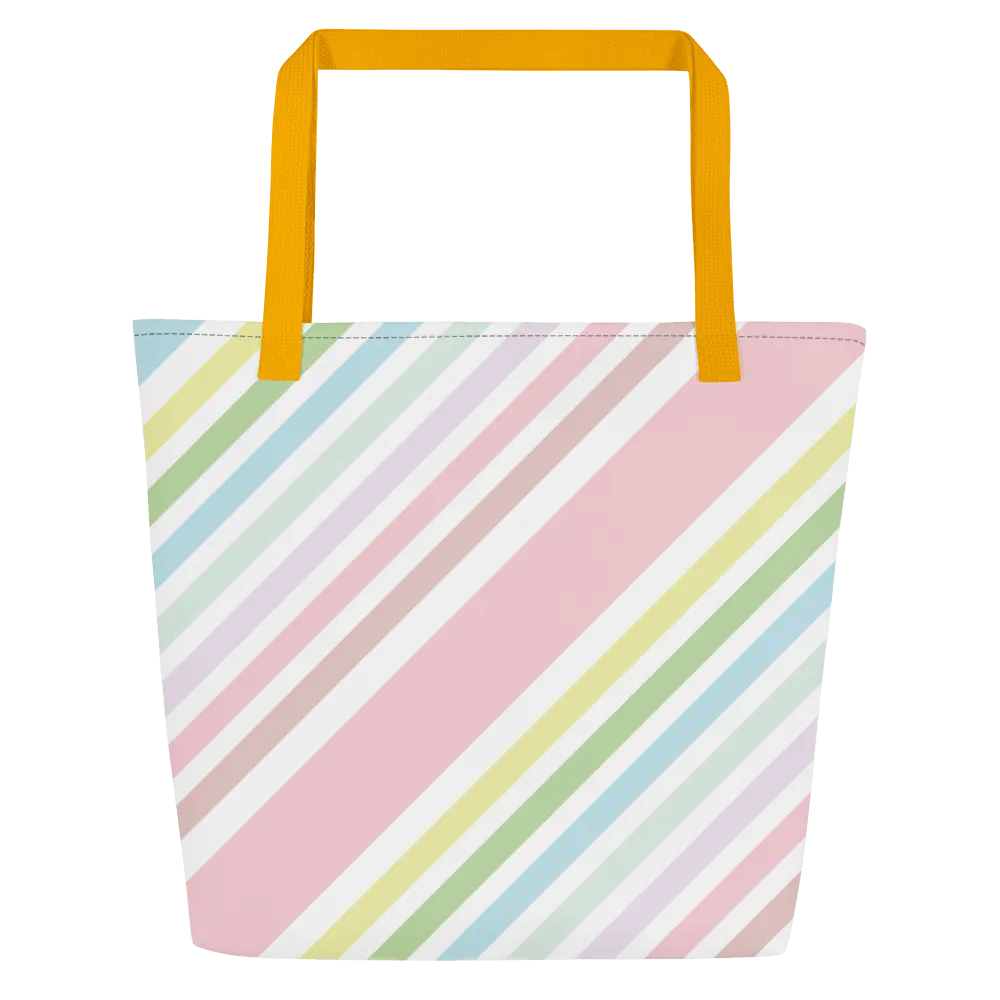 I Don't Know Large Tote Bag