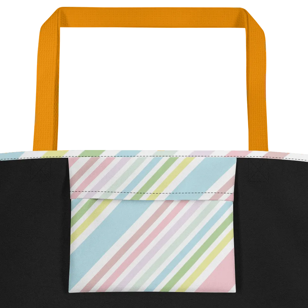 I Don't Know Large Tote Bag