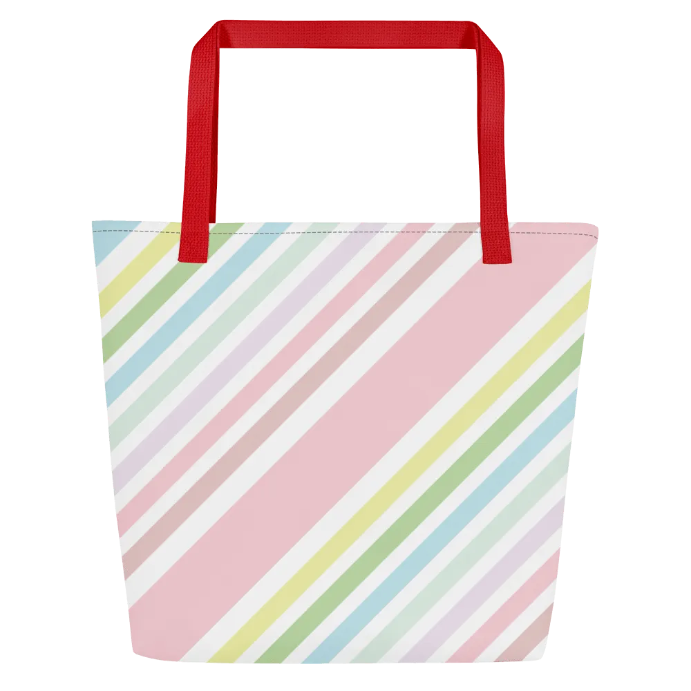I Don't Know Large Tote Bag