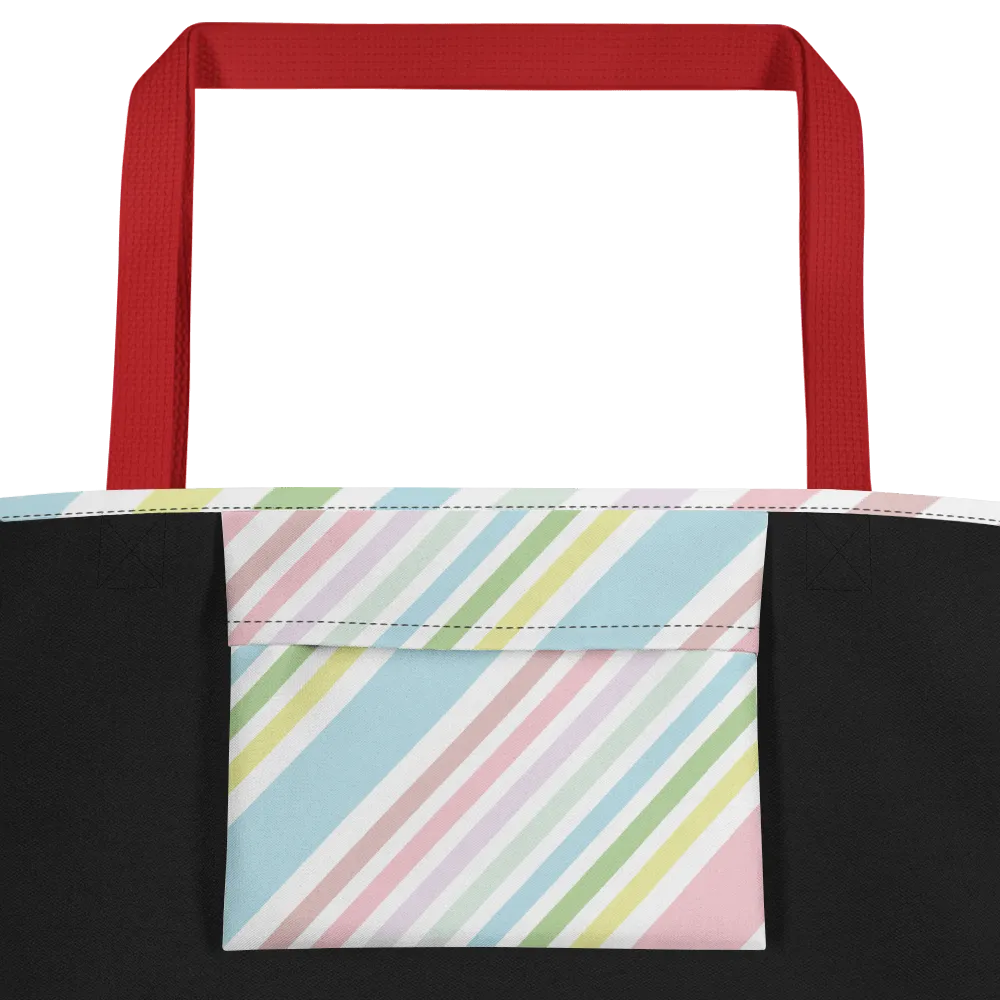 I Don't Know Large Tote Bag