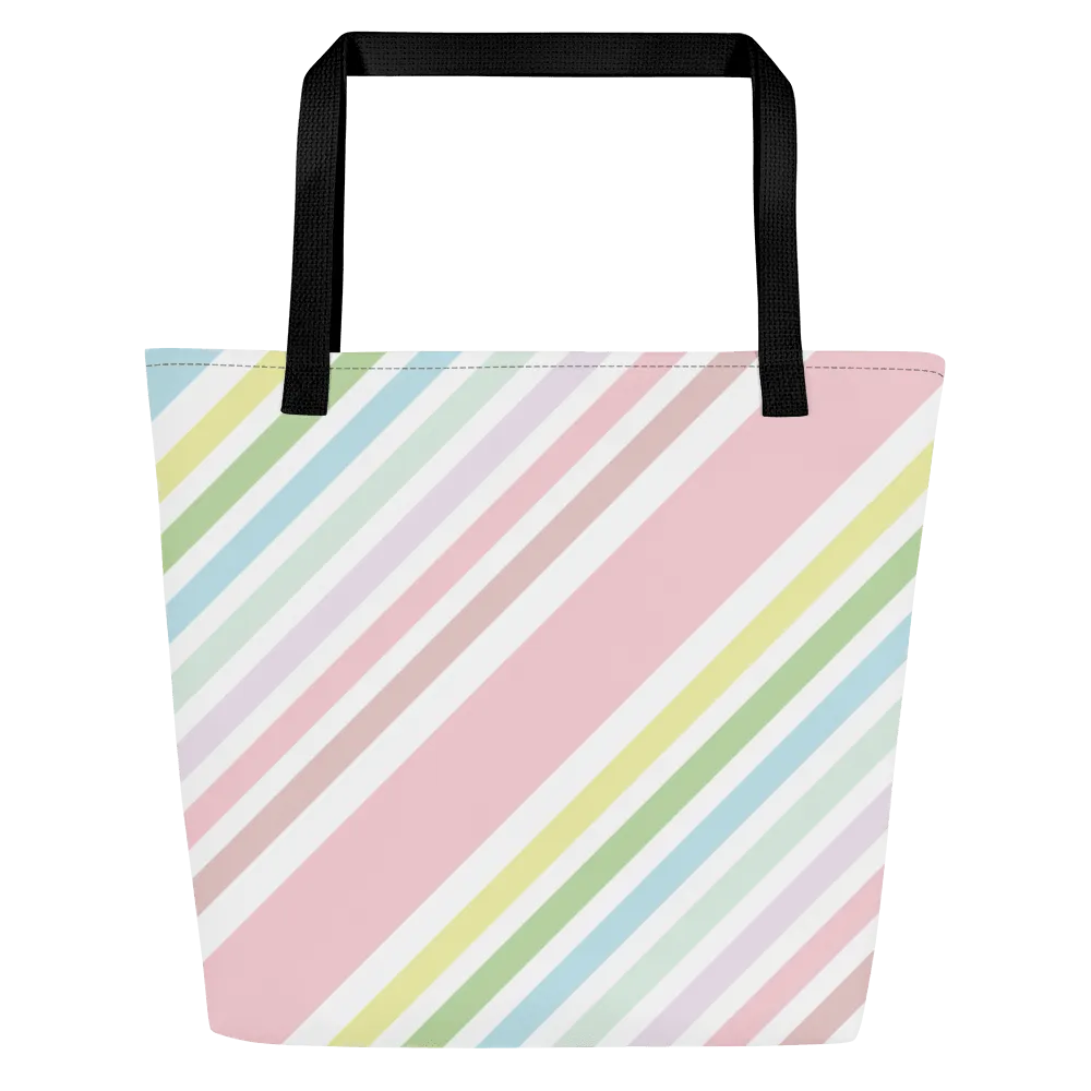 I Don't Know Large Tote Bag