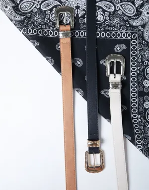 In The Details Buckle Belt