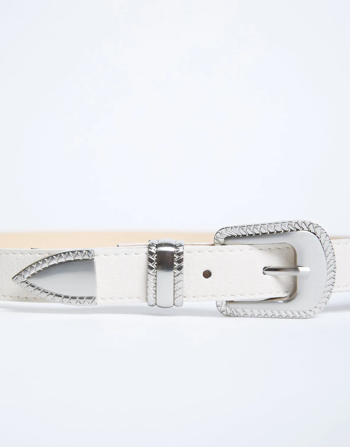 In The Details Buckle Belt