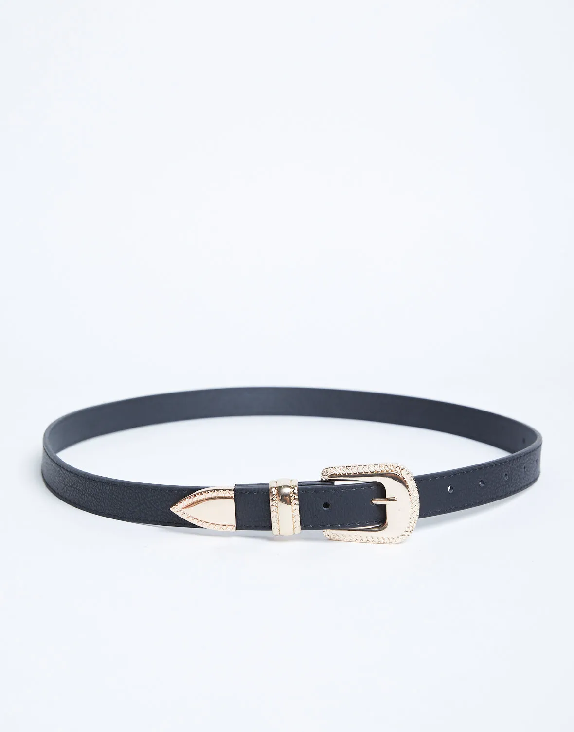 In The Details Buckle Belt