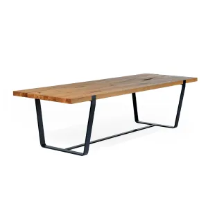 janua | bb 11 clamp table | oiled vintage oak 260x105cm