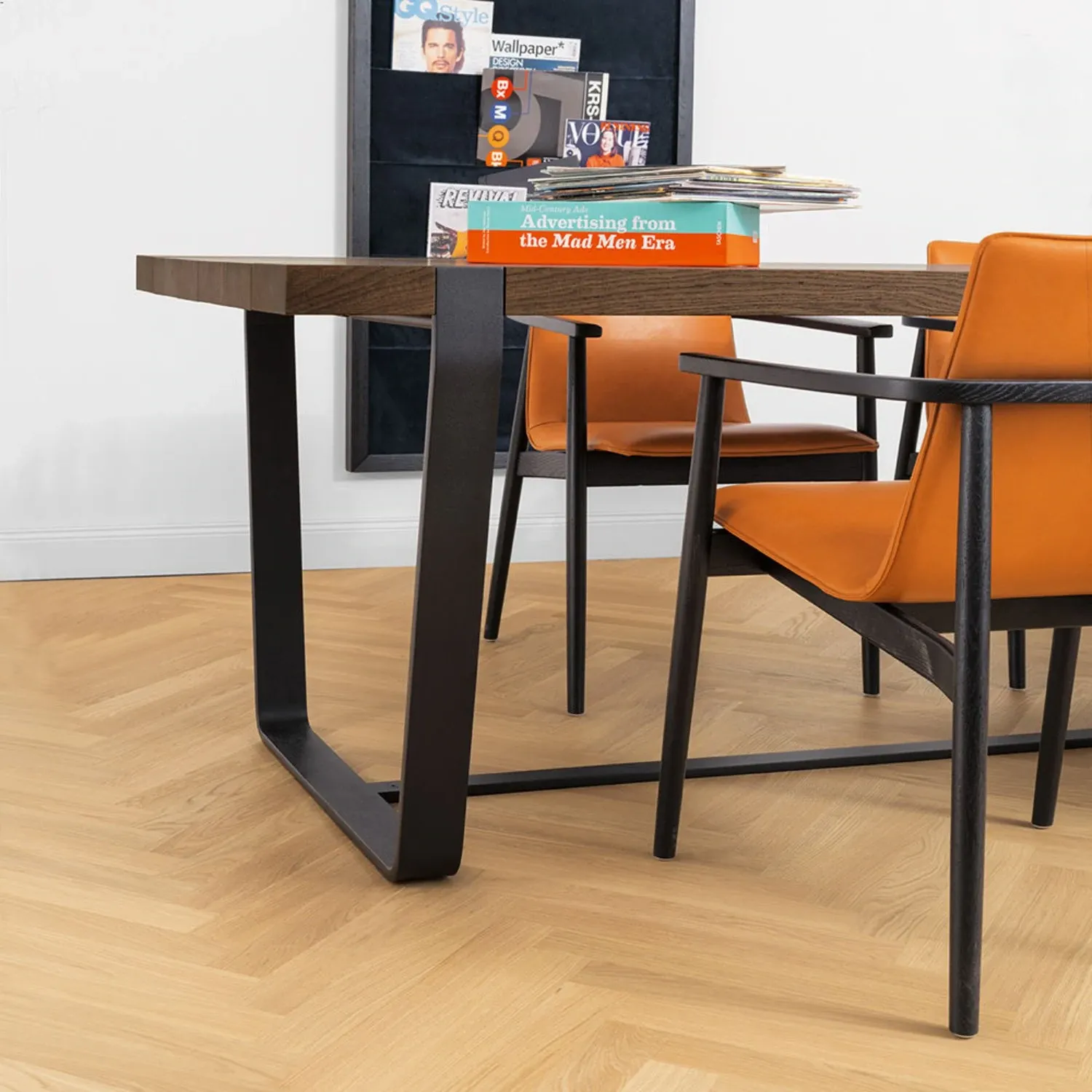 janua | bb 11 clamp table | oiled vintage oak 280x105cm