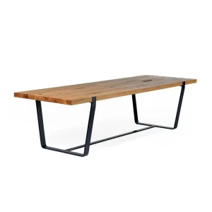 janua | bb 11 clamp table | oiled vintage oak 280x105cm