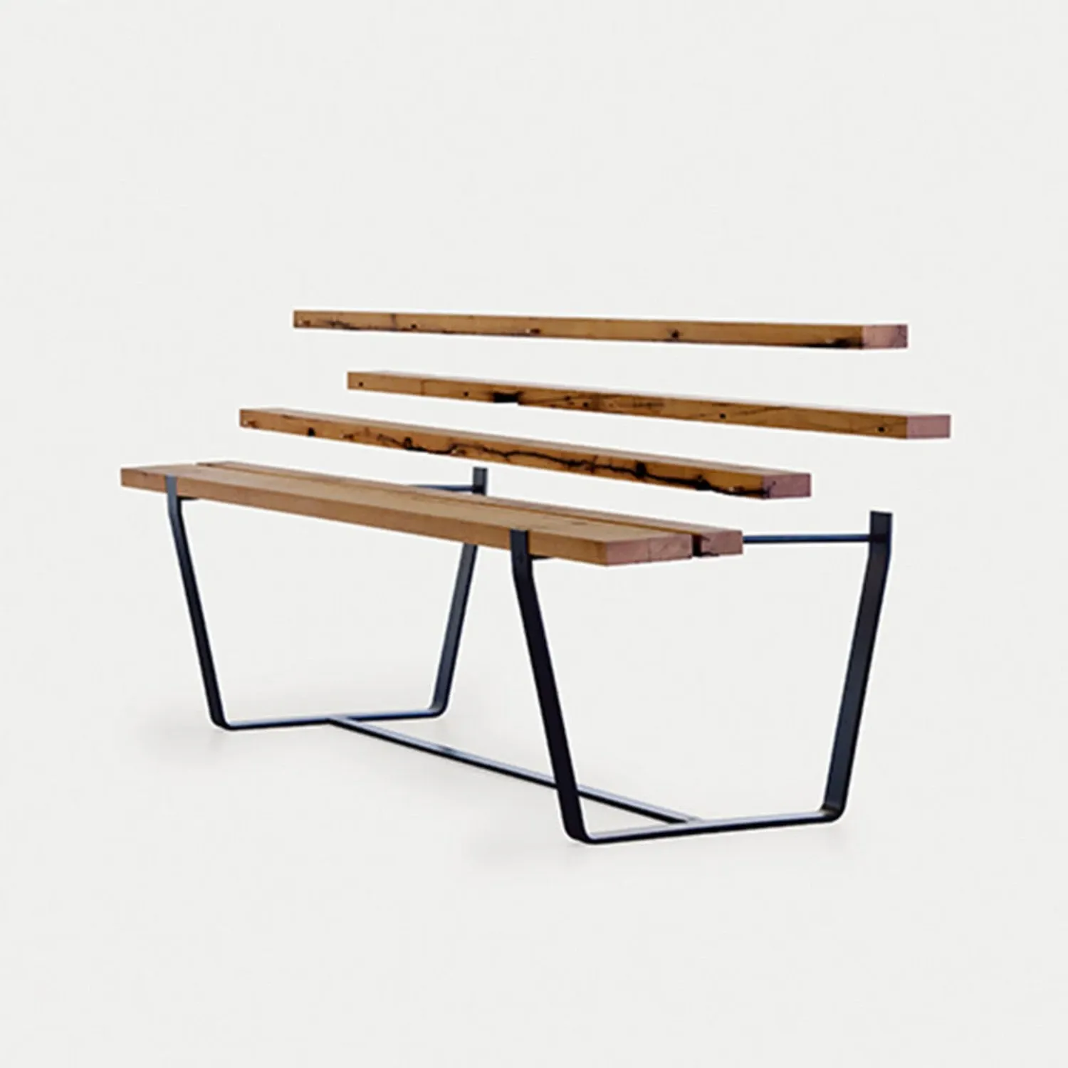 janua | bb 11 clamp table | oiled vintage oak 280x105cm