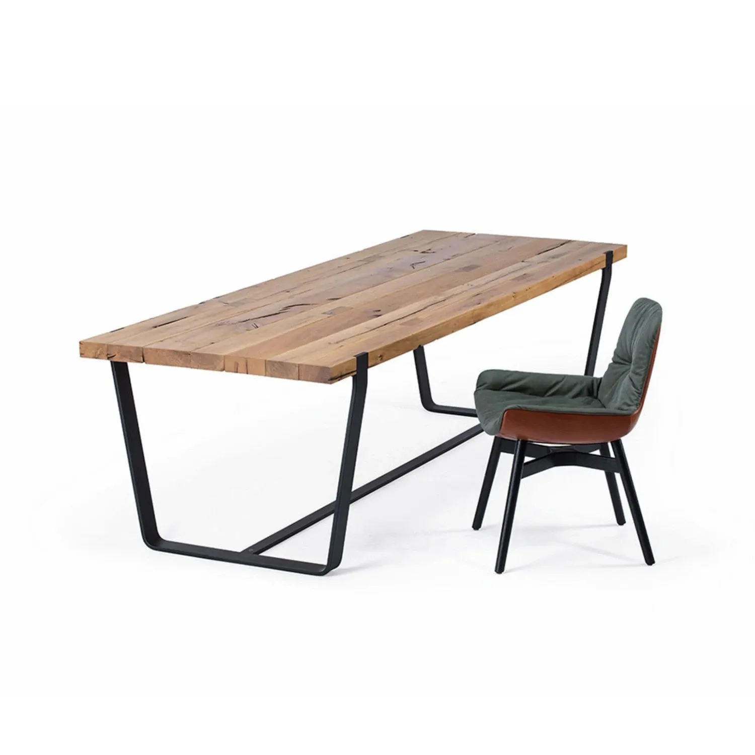 janua | bb 11 clamp table | oiled vintage oak 280x105cm