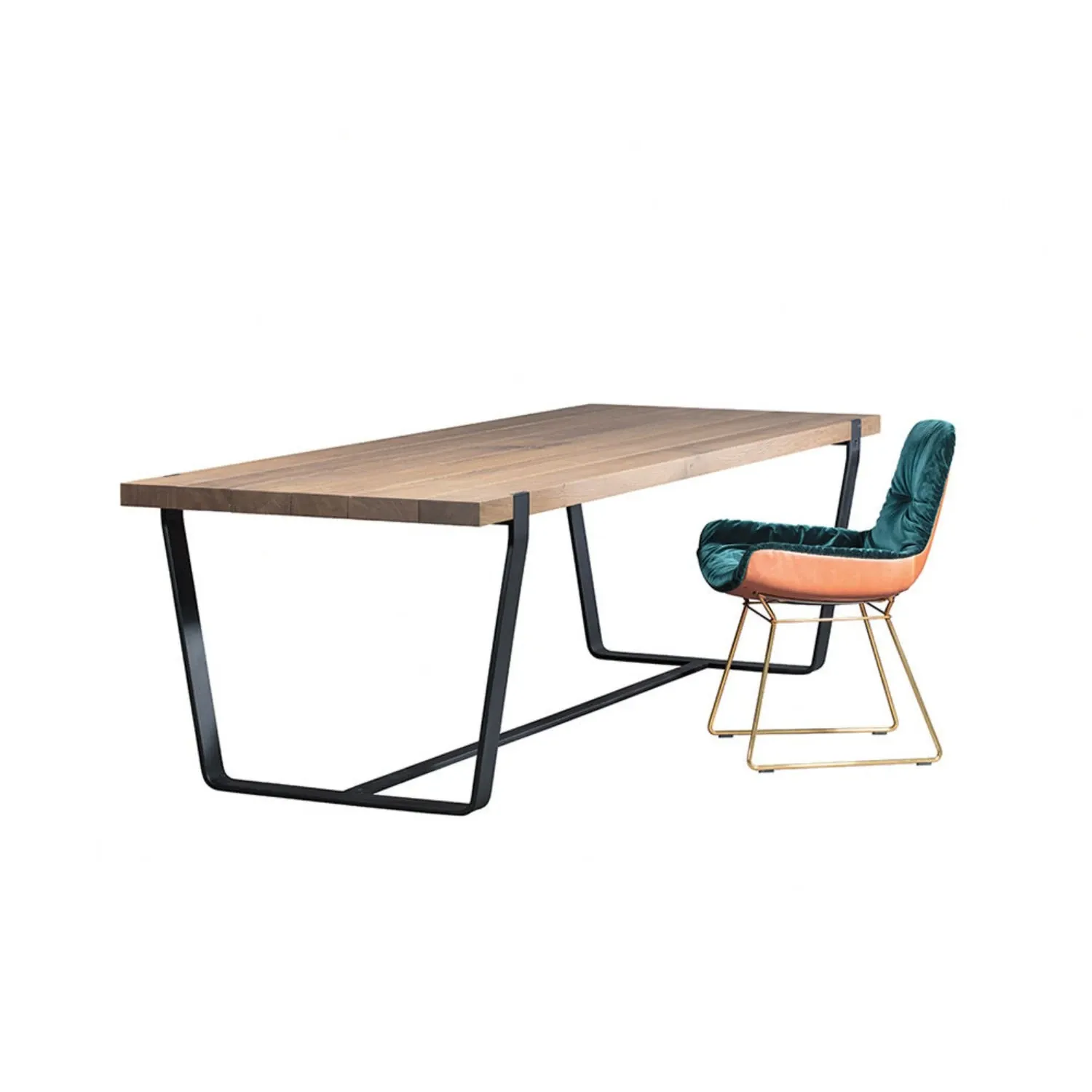 janua | bb 11 clamp table | oiled vintage oak 280x105cm