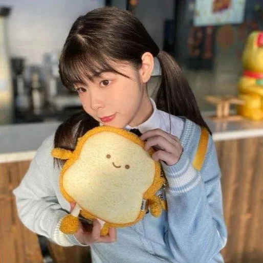 Kawaii Bread Bestie Plush Bag - Kawaii Bag