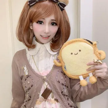 Kawaii Bread Bestie Plush Bag - Kawaii Bag