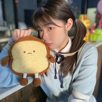 Kawaii Bread Bestie Plush Bag - Kawaii Bag