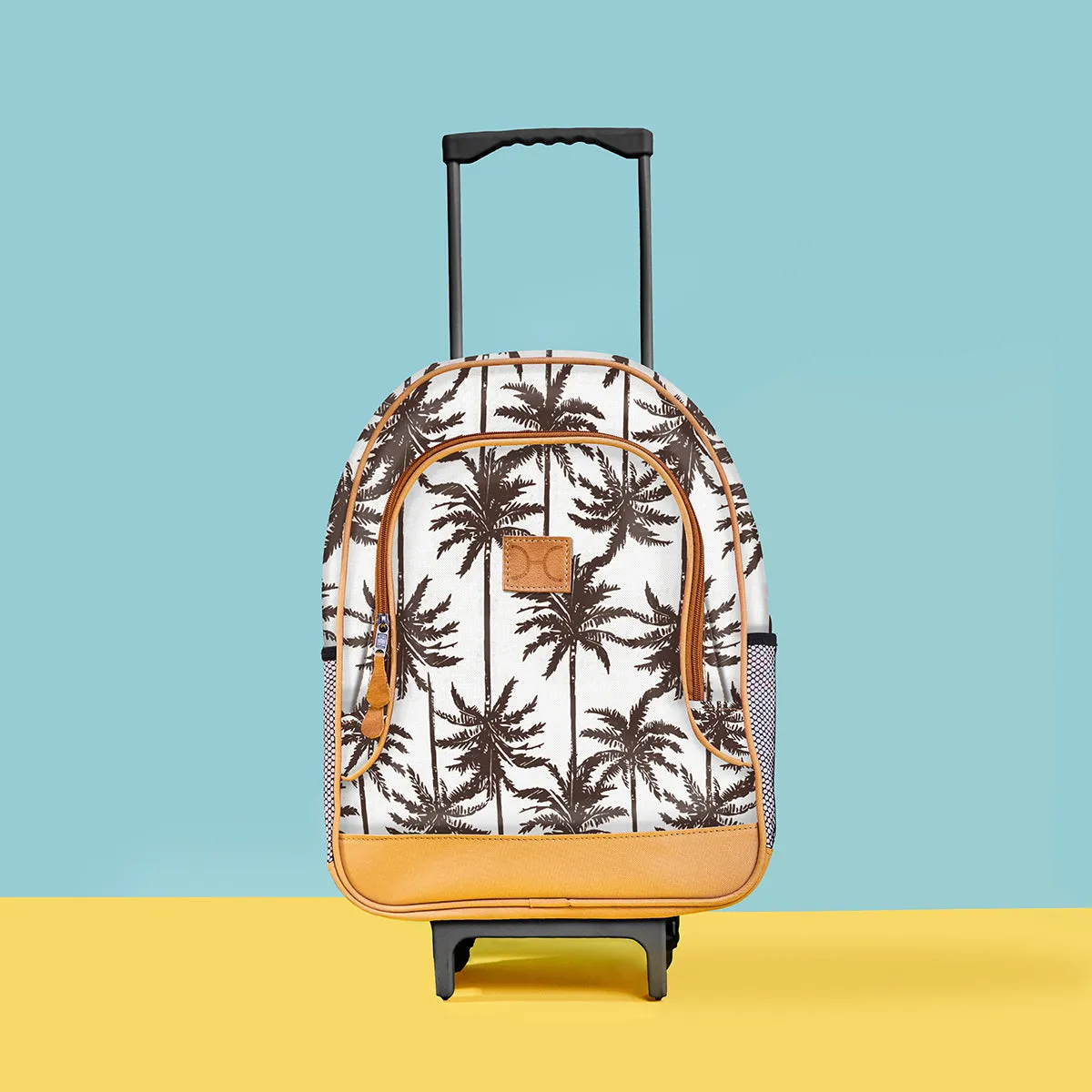 Kids Wheelie Backpack Black Handle