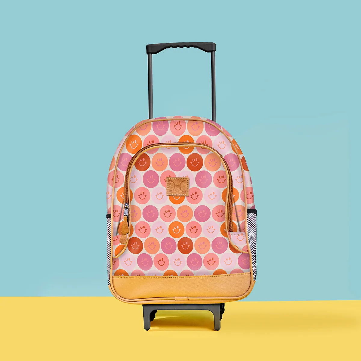Kids Wheelie Backpack Black Handle