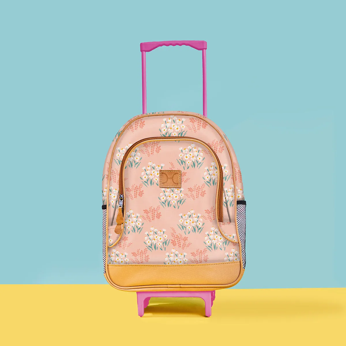 Kids Wheelie Backpack Black Handle