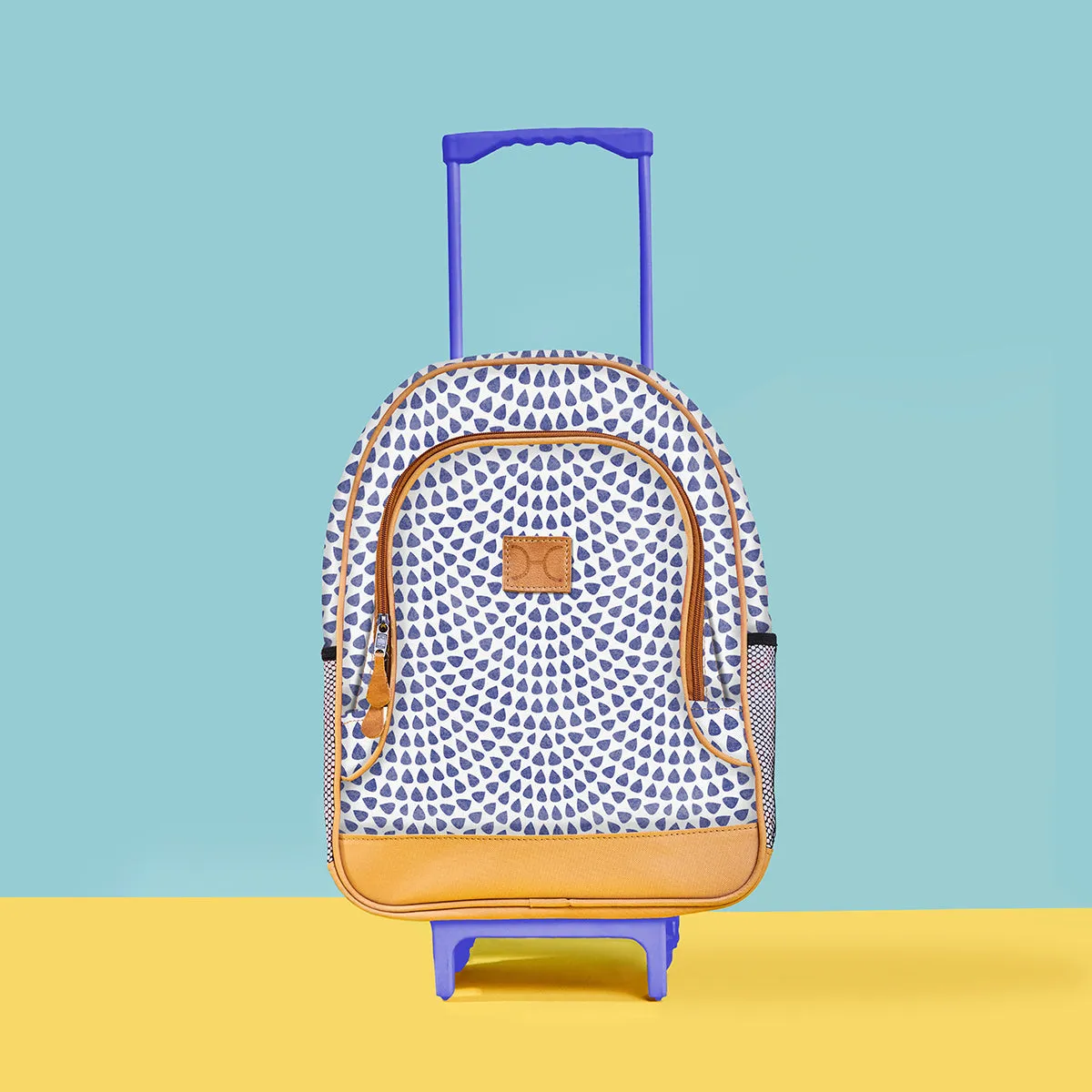 Kids Wheelie Backpack Black Handle