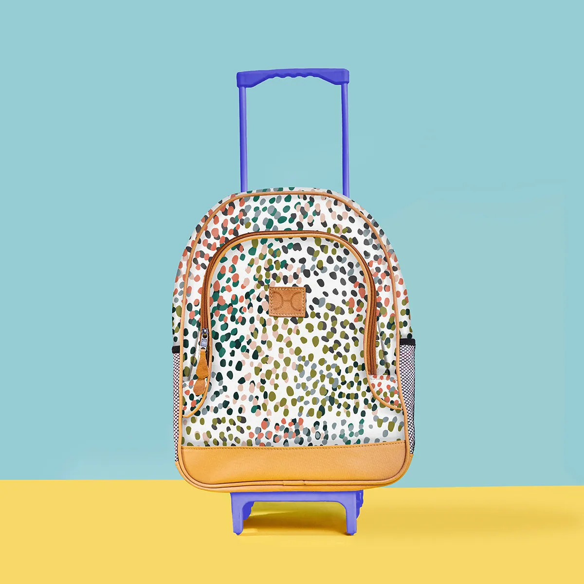 Kids Wheelie Backpack Black Handle