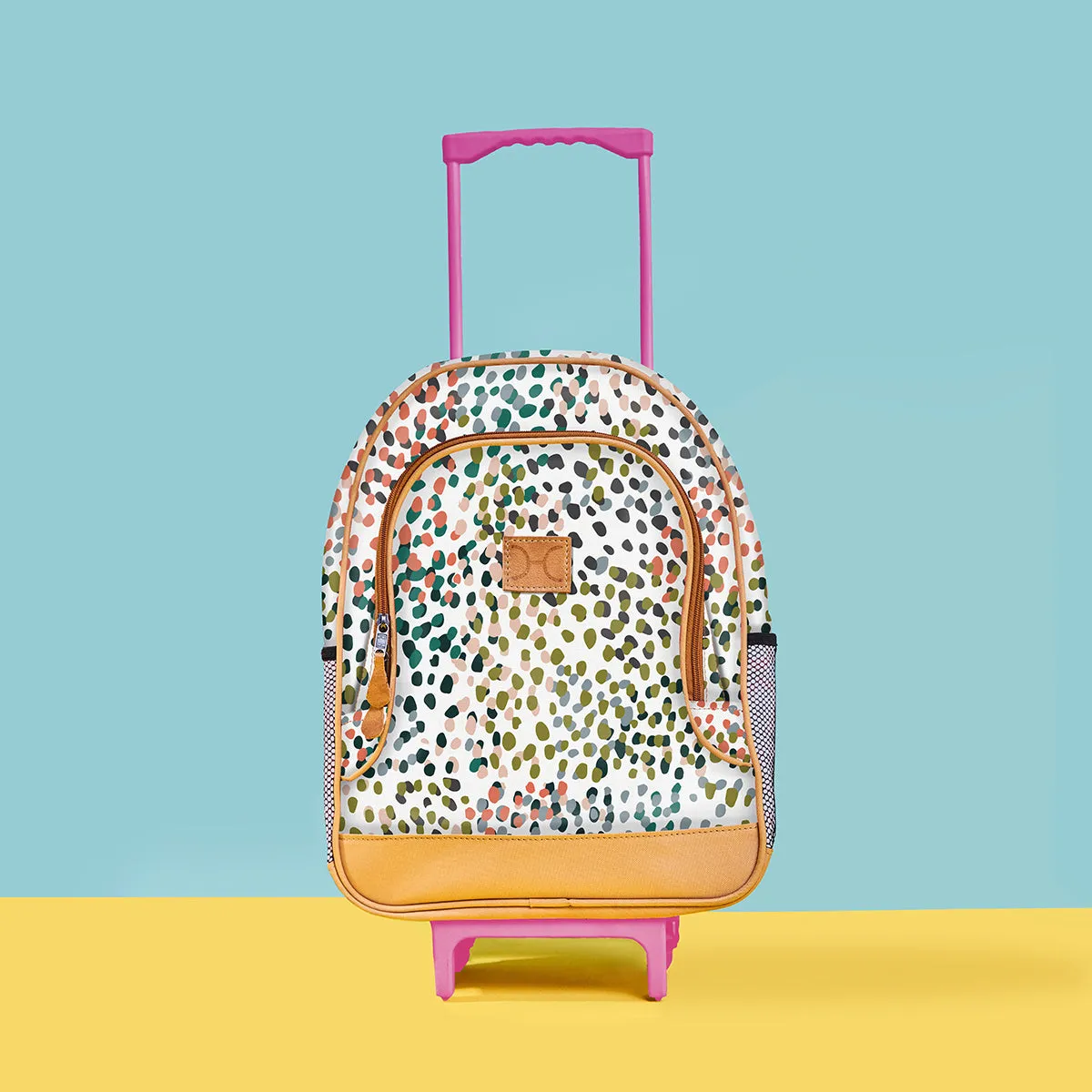 Kids Wheelie Backpack Black Handle