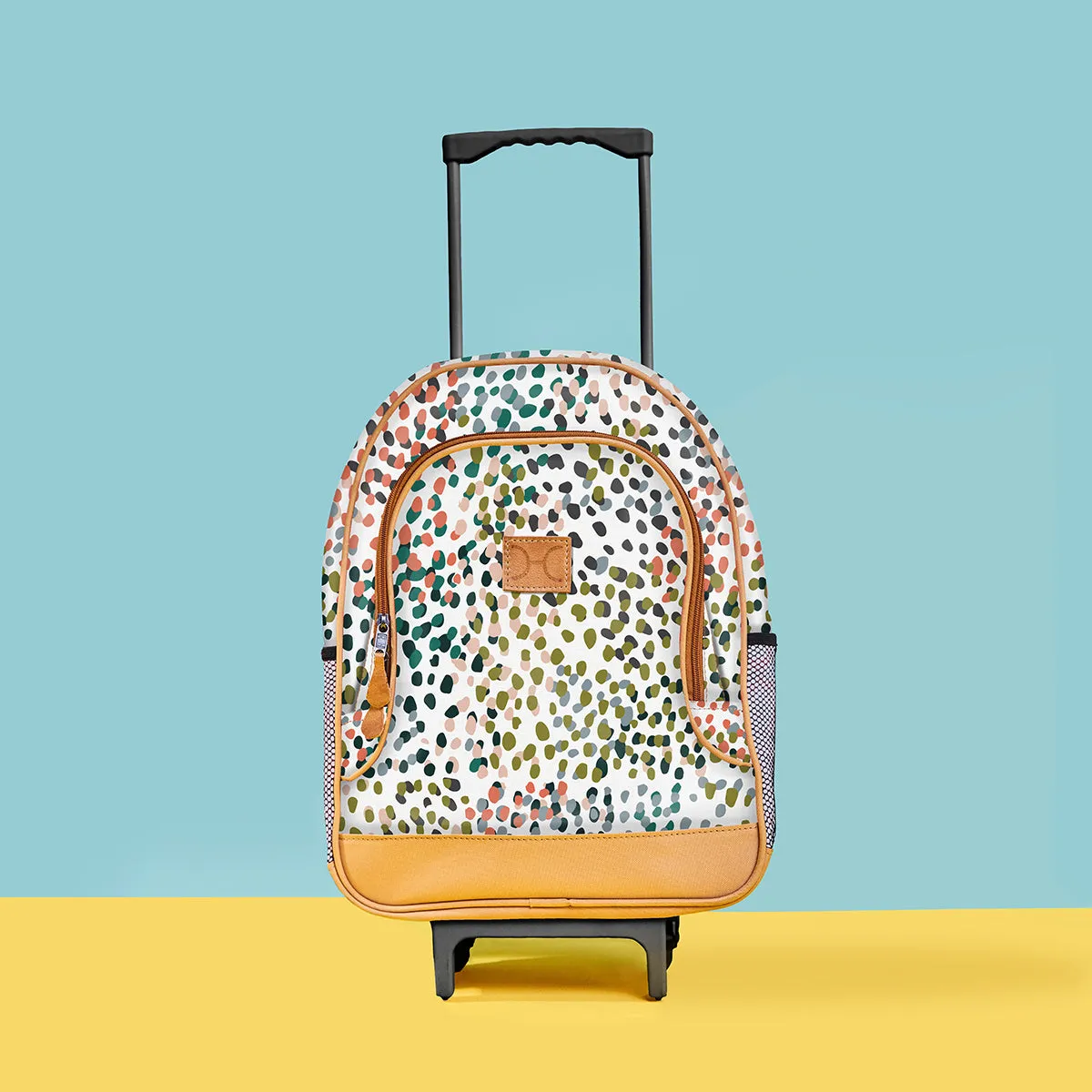 Kids Wheelie Backpack Black Handle